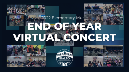  End of Year Virtual Concert